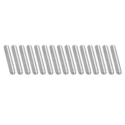 15Pcs 3/8''-16 Fully Threaded Rod 2'' Length 304 Stainless Steel Thread Screw