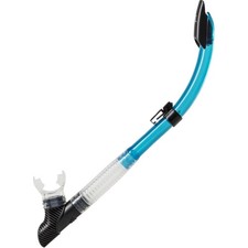 IST Semi-Dry Soft-Flex Silicone Tube Snorkel Clear Teal