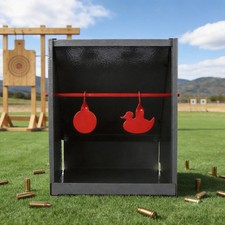 Kugelfangkasten Pellet Catcher Metall Zielscheibe Pendelziel Luftgewehr Airgun