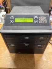 Zipspin CD  DVD Duplicator Model DVD-121-PRO Copy Powers On Not Fully Tested