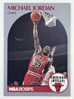 Michael Jordan 1990-91 NBA Hoops #65 Sports NBA HOF Chicago Bulls Trading Card