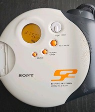 Sony Sports Walkman D-SJ301 Vintage CD Player G-Protection w/Strap READ REPAIR