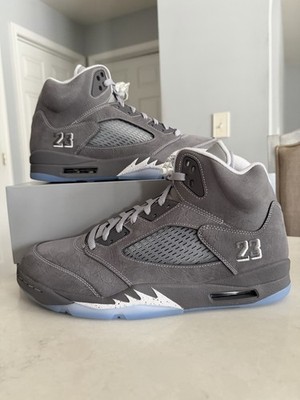 Size 14 Men Nike Air Jordan 5 Retro Wolf Grey 2026 DD0587-002