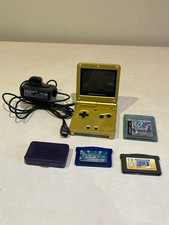 Nintendo Game Boy Advance SP Zelda Edition with Charger and Games Bundle