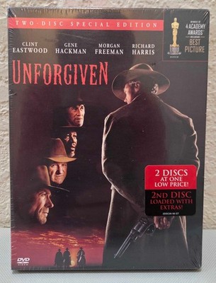 UNFORGIVEN - Clint Eastwood - 1997 - Brand New 2 Disc Special DVD - Still Sealed
