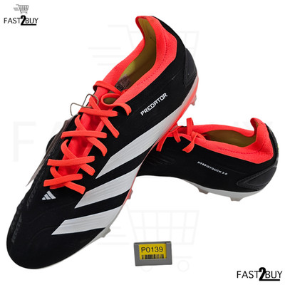 Adidas Predator 24 Pro FG (IG7777) Core Black / Cloud White / Solar Red