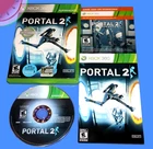 TESTED Platinum XBOX 360 Game PORTAL 2 with new Content Peer Review Complete CIB
