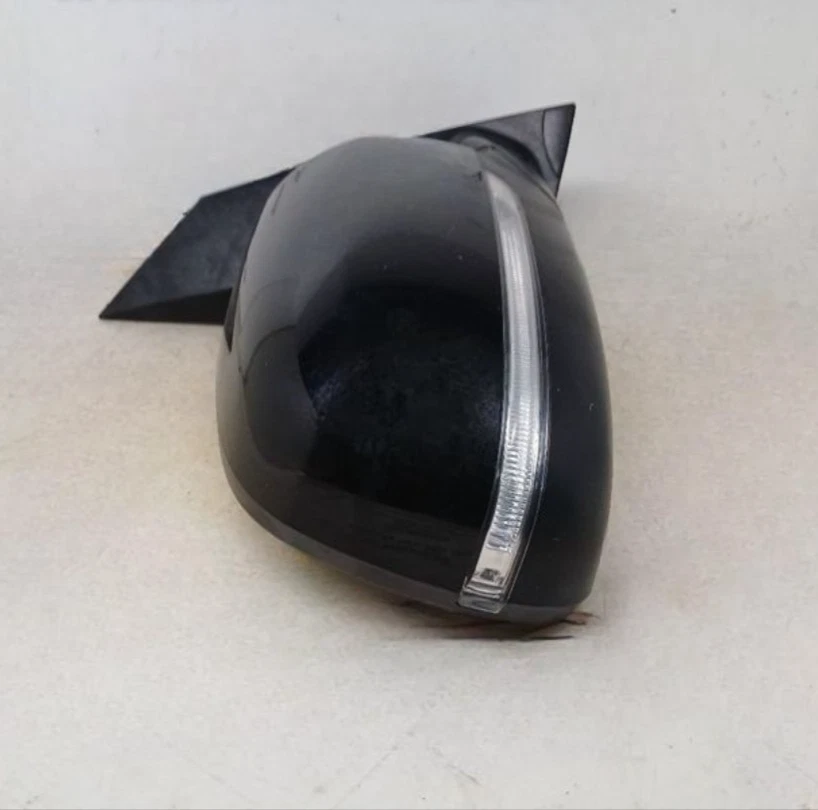 Porta espelhada elétrica 2015-2018 Kia Sedona visão lateral direita passageiro preto fabricante de equipamento original - Imagem 3 de 4