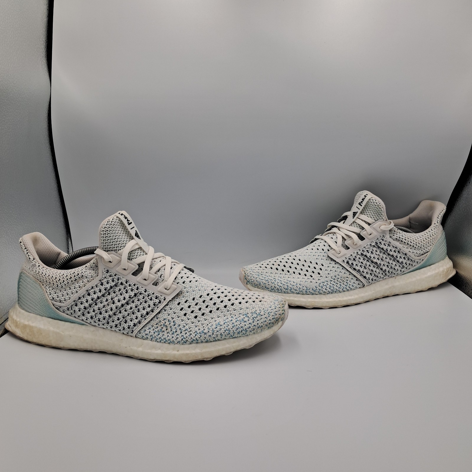 Size 12 - adidas Ultra Boost Clima Parley White Blue - BB7076
