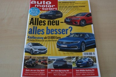 3) Auto Motor Sport AMS 03/2019 - Citroen C5 Aircross B - Mercedes C 200 Avantg