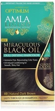 Optimum Care Amla Legend Miraculous Oil Dull Defying Hair Color, Natural Dark...