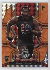 2022 Panini Mosaic Rookies Reactive Orange Prizm Arnold Ebiketie #383 9cx