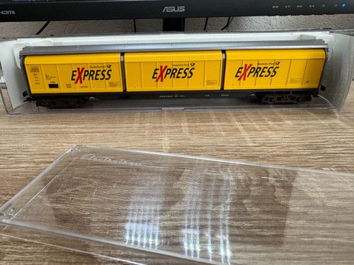Electrotren 5543 K H0 1:87 Schiebewandwagen Deutsche Post Unbespielt in OVP | Zustand: Gebraucht