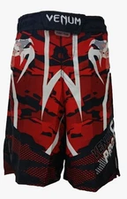 Venum Tecmo fight shorts red/white