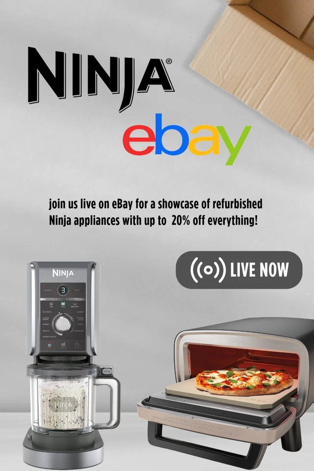 Ninja First Ebay Live: Unboxings, Exclusive Deals, Demos📦