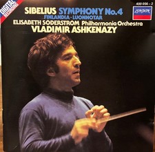 Sibelius- Symphony No. 4/Finlandia/Luonnotar - Ashkenazy (CD, London, Germany)