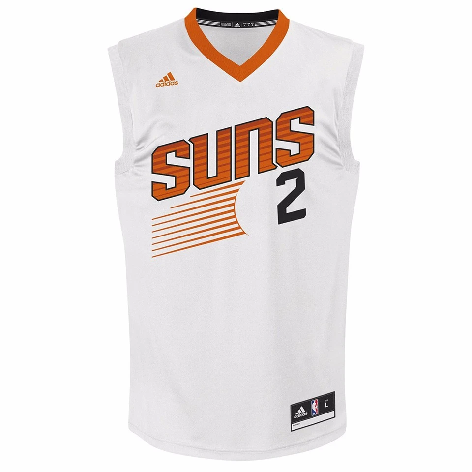 Camiseta para hombre Eric Bledsoe Adidas NBA Phoenix Suns oficial blanca local Foto 2 de 4