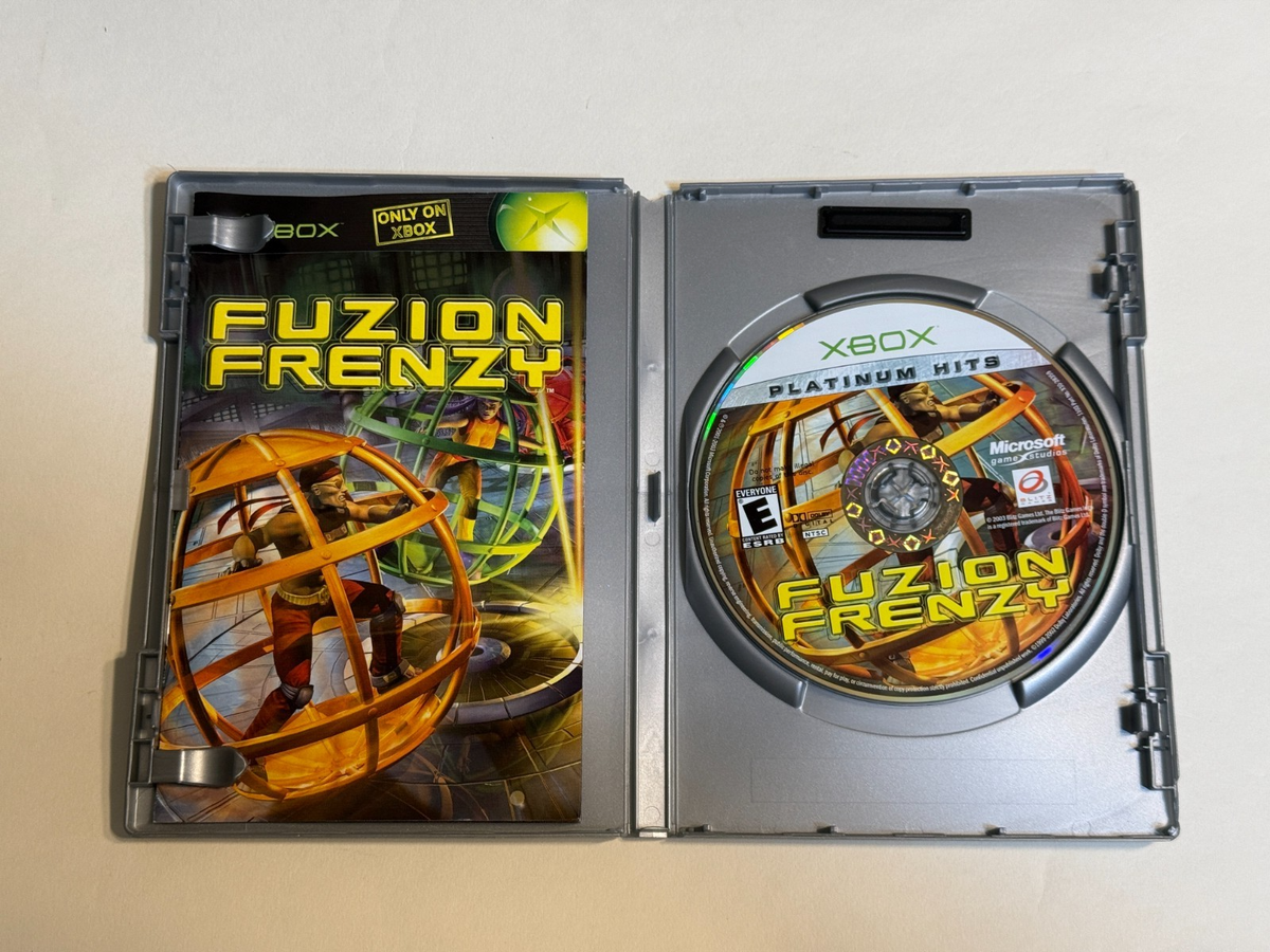 Fuzion Frenzy - Microsoft Xbox Complete Game Best of Platinum Hits