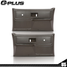 Brown Inner Door Panels Leftright Fit For Chevrolet Gmc Truck 1977-1980 1979 Brown Inner Door Panels Leftright Fit For Chevrolet Gmc Truck 1977-1980 1979
