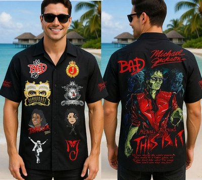 Michael Jackson Movie 2026 The Icon Who Became A Legend In Theat Hawaiian Shirt