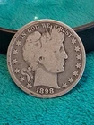Barber Half Dollar  1898