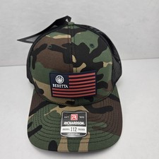 New Beretta Flag Trucker Hat Multicam Camo Cap OSFA Tactical Snapback