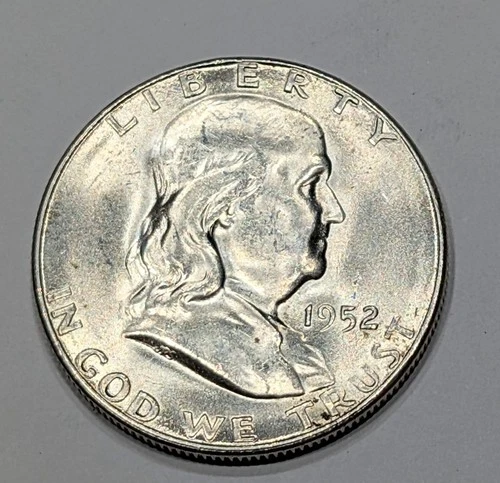 1952-S Ben Franklin Half Dollar CH/Gem BU
