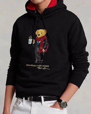 Polo Ralph Lauren Lunar New Year Polo Bear Hoodie- Size Medium