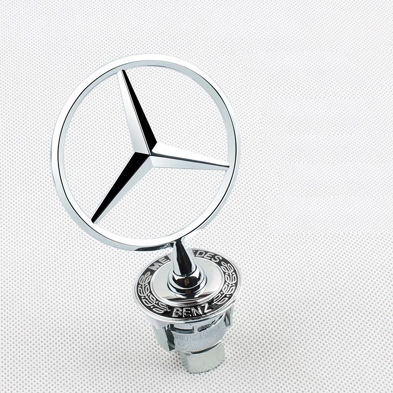 Fit For Mercedes-Benz Front Hood Emblem C230 C280 E300 E320 CLK320 E500 S500 - Image 4 of 4