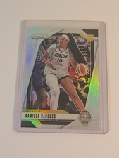 Kamilla Cardoso 2024 Prizm WNBA #93 Silver Parallel Rookie Card Chicago Sky