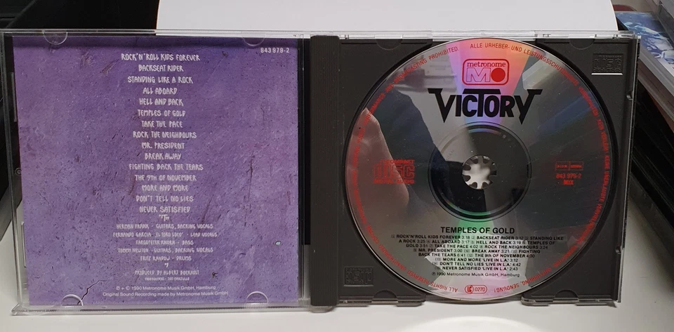 Temples of Gold von Victory | CD | Zustand gut - Bild 2 von 3