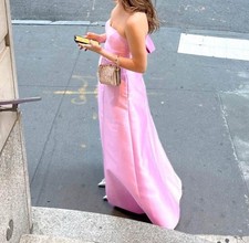 Alfred Sung Pink Wedding Guest Dress Size 2