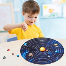 Solar System Eight Planets Cognitive Toys Science Learning Toy for Kids！