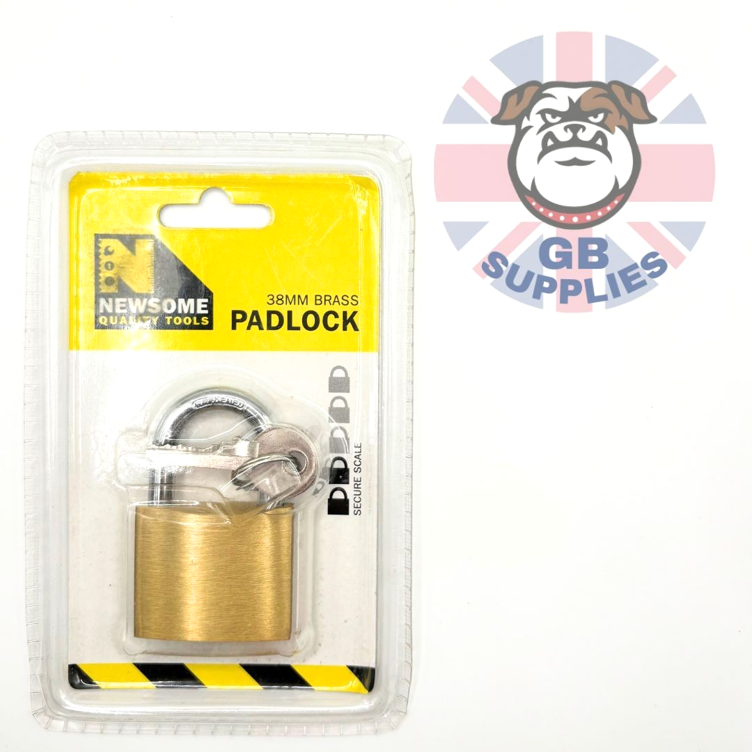 NEWSOME Brass Padlock 38mm