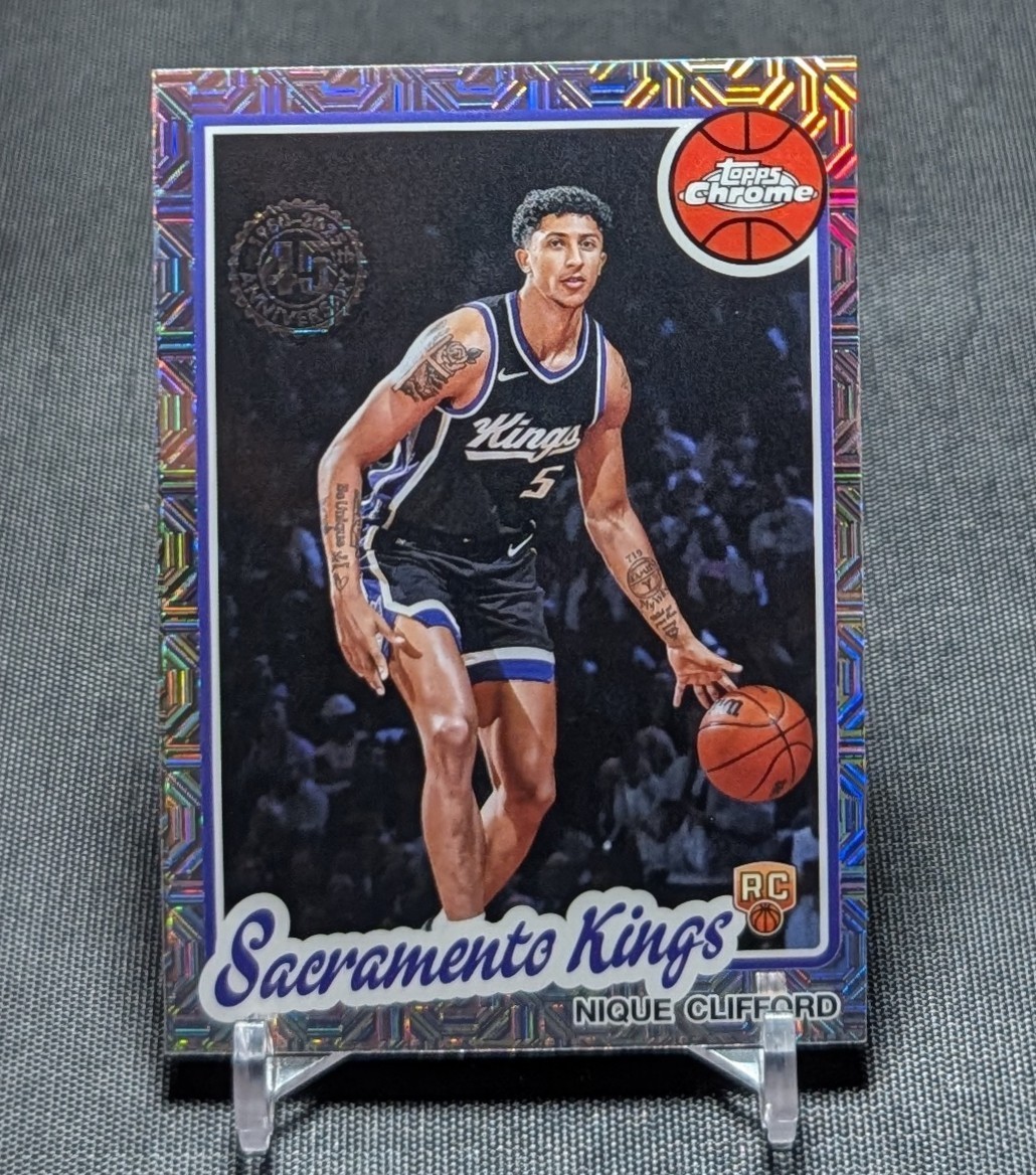 Nique Clifford 1980-81 Silver Pack Chrome Mojo Rookie 2025/26 Topps Card Kings