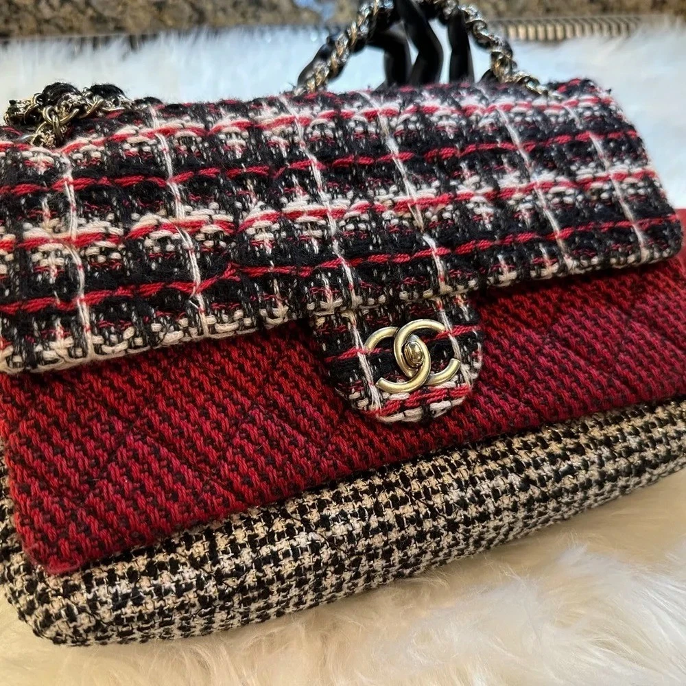 CHANEL Leather Exterior Red Bags & Handbags for Women for sale | eBay