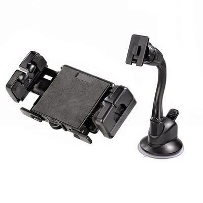 Hama Universal Handy-Halterung Navi-Halter Saugnapf Schwanenhals Auto-Scheibe - Bild 1 von 4