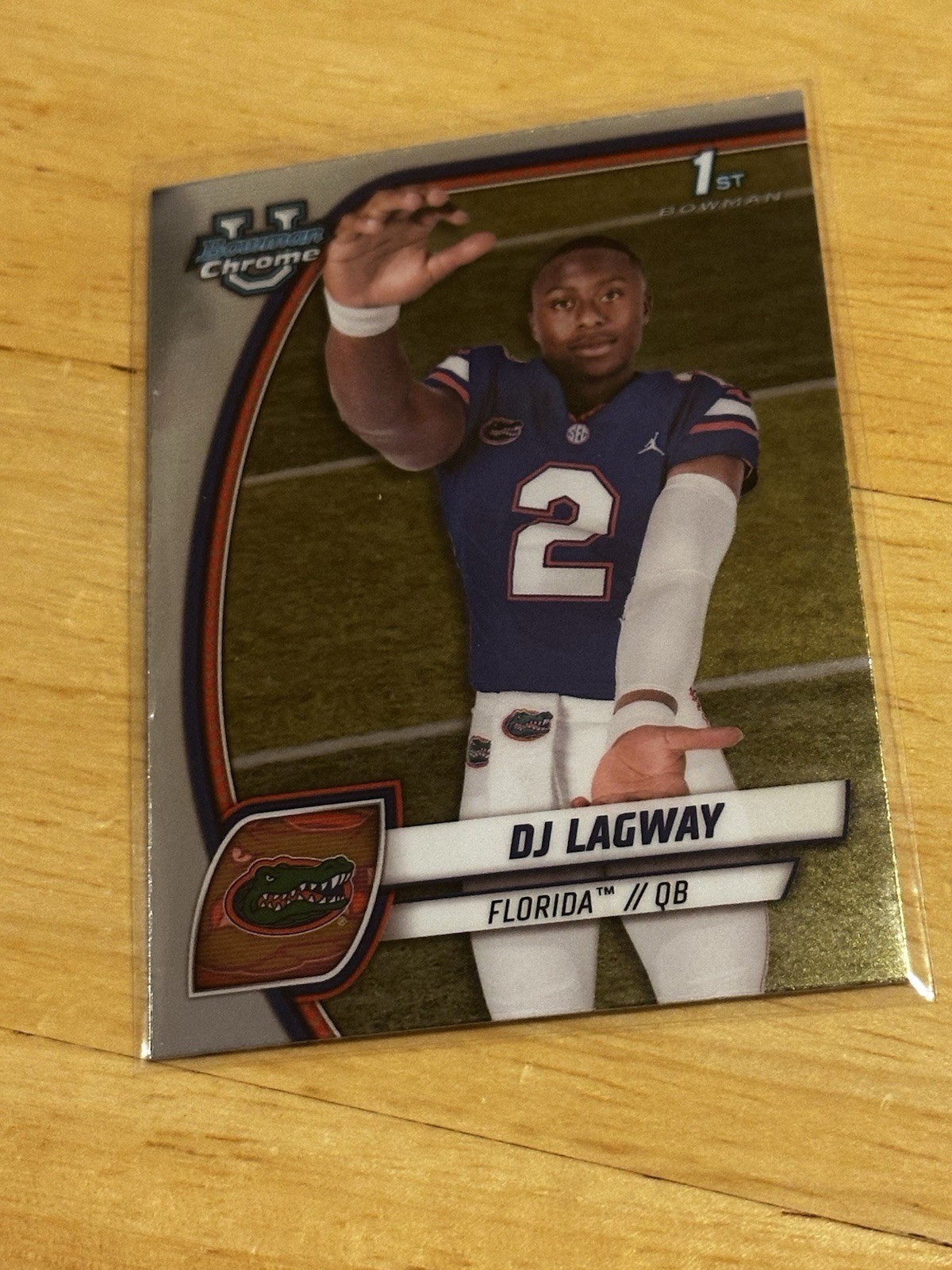 2024 Bowman Chrome University DJ Lagway #63