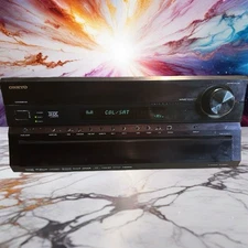Onkyo MONSTER 🔥 TX-SR806 7.1 CH 130 WPC  AV Receiver *SERVICED* W Remote Bundle