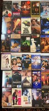 Vintage Sealed VHS Lot Of 30 Mixed Titles All New 90's 00's CLASSICS GOOD MIX