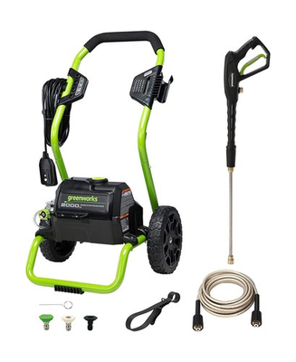 #ad Greenworks 2000 PSI 13 Amp Electric Pressure Washer Wheels For T... Fast Ship $207.96