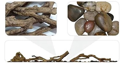 DIMPLEX LF74DWS-KIT Driftwood and Rocks for 74'' Electric Fireplace