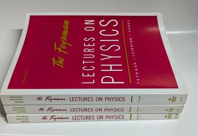 The Feynman Lectures on Physics Volumes 1-3 Leighton Sands Addison Wesley PB
