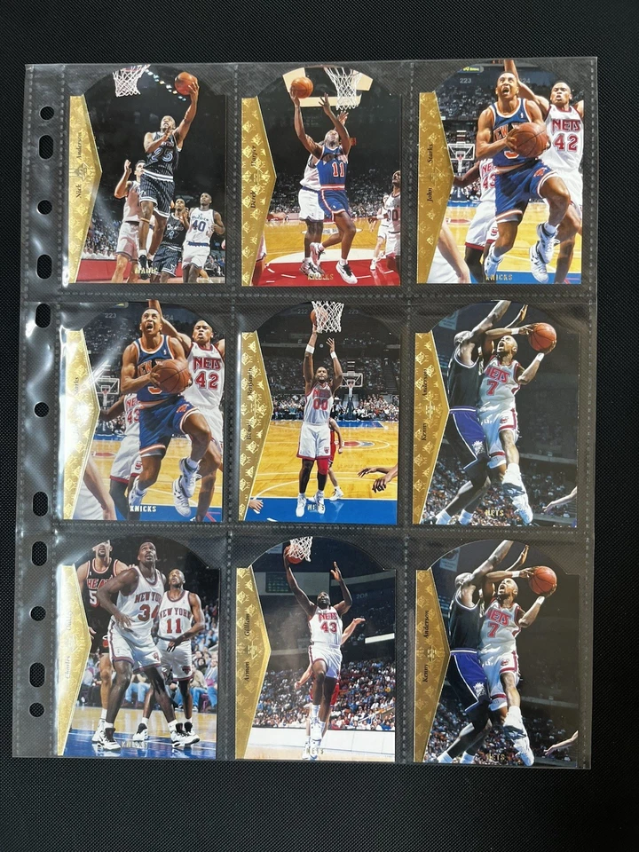 Troquelados de cubierta superior 1994-95 - Lote de 45 cartas - Horace Grant, Jeff Hornacek Foto 3 de 4