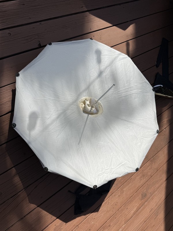 Photek Pro 36” Sock Umbrella with sock diffusion, Gold and Silver Internal Refle
