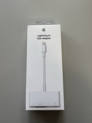 Apple VGA-Adapter Lightning A1439 Videokabel Lightning-Stecker Weiß