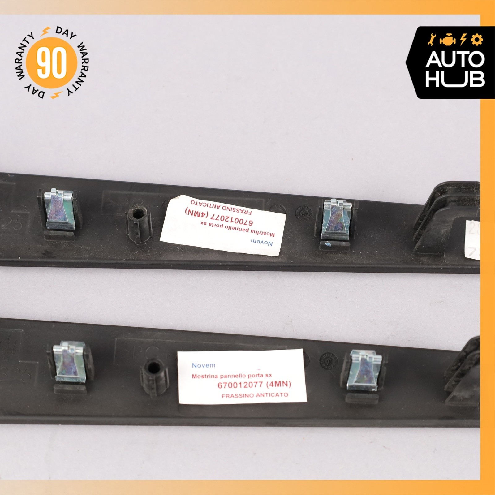 Maserati Quattroporte M156 SQ4 Front & Rear Door Panel Trim Wood Set Of 4 OEM