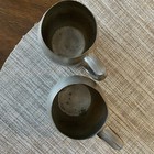 Sheets Rockford & Co. 1875 Pewter Mugs Set Of 2 — photo 2