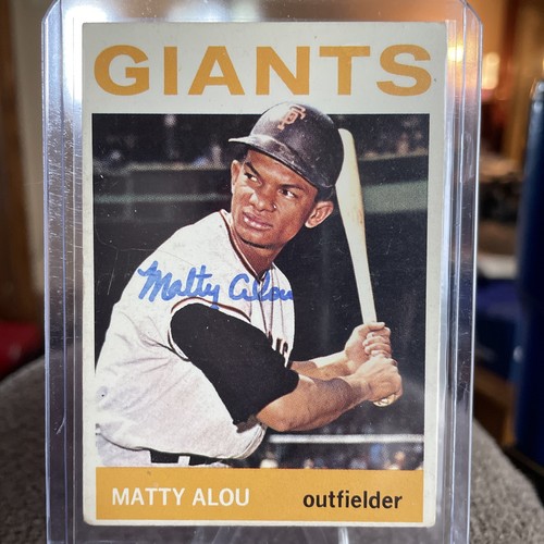 Matty Alou #204 1964 Topps card