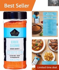 Gourmet 6oz Berbere Seasoning   Bold Ethiopian Spice for Flavorful Meals